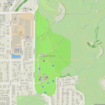 Map of Mountain View Park