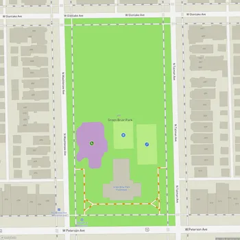 Map of Green Briar Park