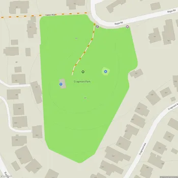 Map of Cragmont Rock Park