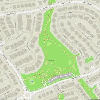 Map of Paseos Park