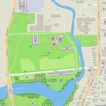 Map of Lawton Park