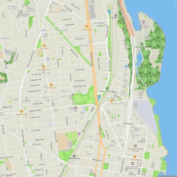 Map of Potomac Yard Park