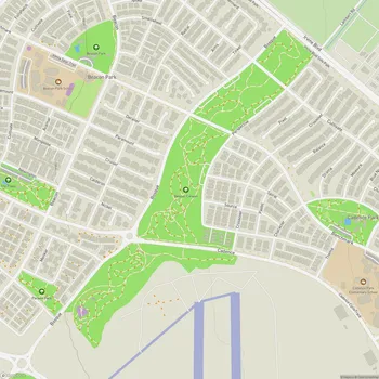 Map of Bosque Park