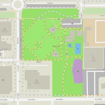 Map of Miller Park