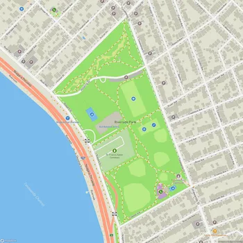 Map of Riverside Park