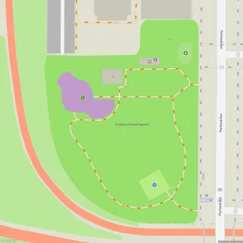 Map of Franklin Steele Park