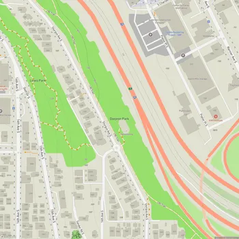 Map of Daejeon Park