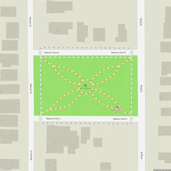 Map of Susan B. Anthony Square Park
