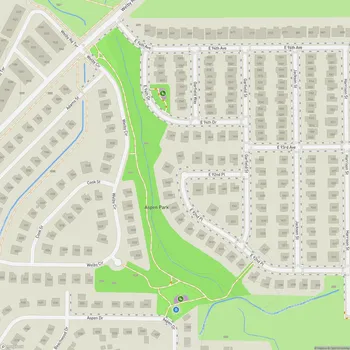 Map of Aspen Park