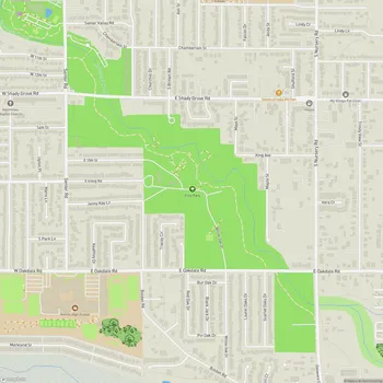 Map of Fritz Park