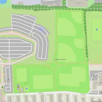 Map of Joseph E. Lee Park