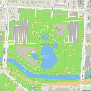 Map of Kauffman Legacy Park