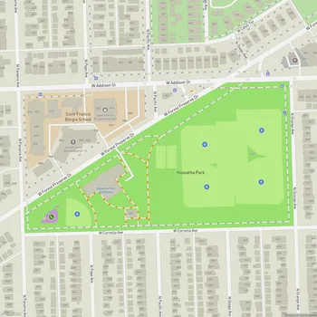 Map of Hiawatha Park