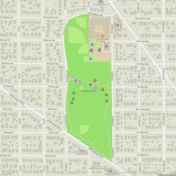 Map of Audubon Park