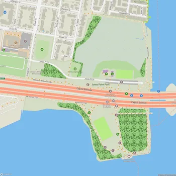 Map of Jones Point Park