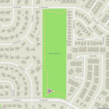 Map of Peoria Hills Park