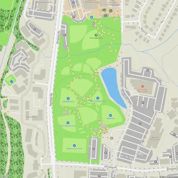 Map of Randolph Road Park