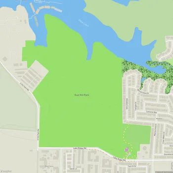 Map of East Hill Park