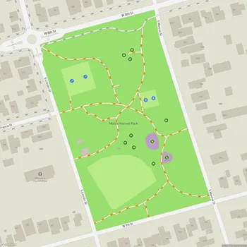 Map of Mattie Harrell Park