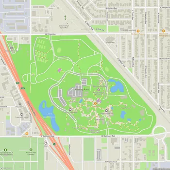 Map of Roeding Park