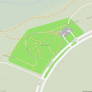 Map of Wells Trailhead