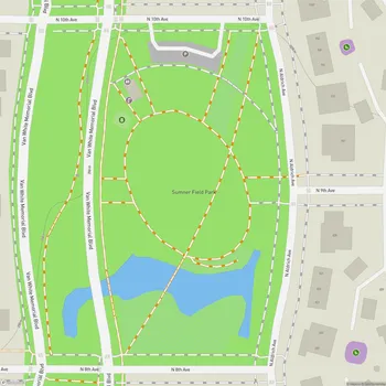 Map of Sumner Field Park