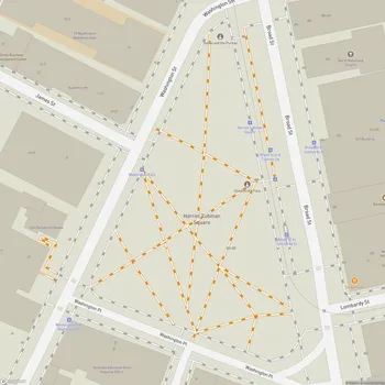 Map of Harriet Tubman Square
