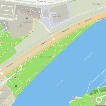 Map of Upper Landing Park