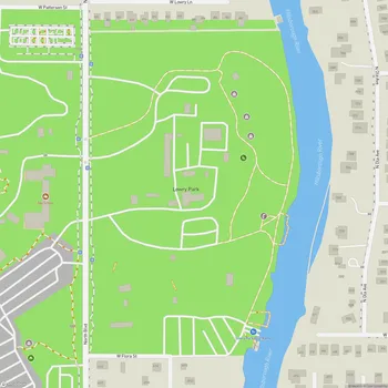 Map of Lowry Park