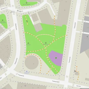 Map of Elliot Norton Park