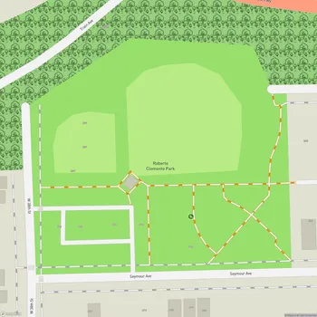 Map of Roberto Clemente Park
