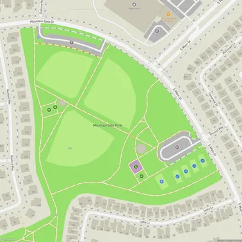 Map of Mountain Gate Park
