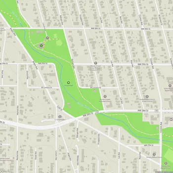 Map of Lincoln Park