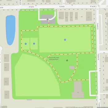 Map of Flossie Brunson Eastside Park