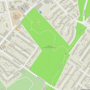 Map of Saint Marcus Commemorative Park