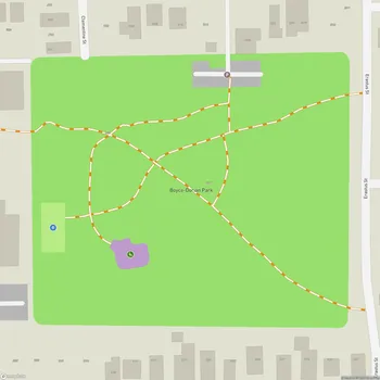 Map of Boyce-Dorian Park