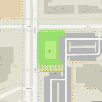 Map of City Hall Park