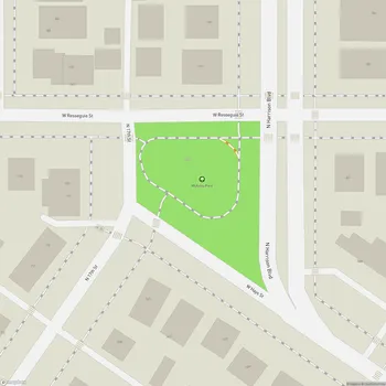 Map of McAuley Park