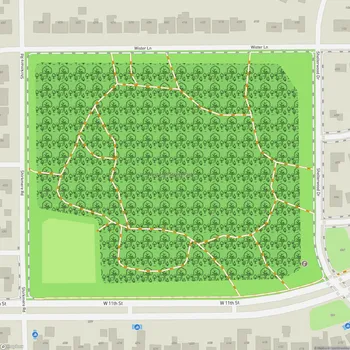 Map of West 11th Street Park