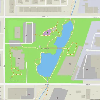 Map of Central Park at Mill Creek