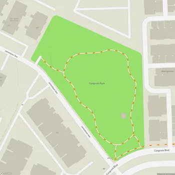 Map of Congress Park
