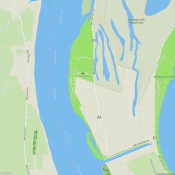 Map of Frenchman's Bar Regional Park