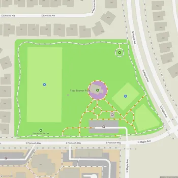Map of Todd Beamer Park