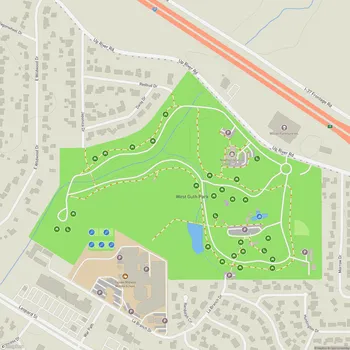 Map of West Guth Park