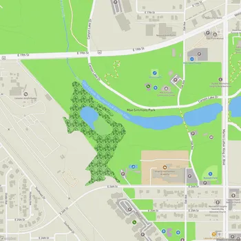 Map of Mae Simmons Park