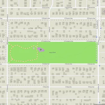 Map of Hays Park