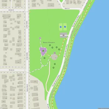 Map of Beard's Plaisance