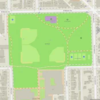Map of Oz Park