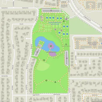Map of Las Palmas Park