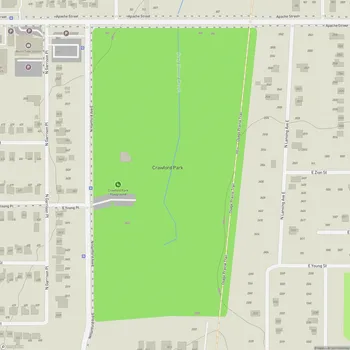 Map of Crawford Park
